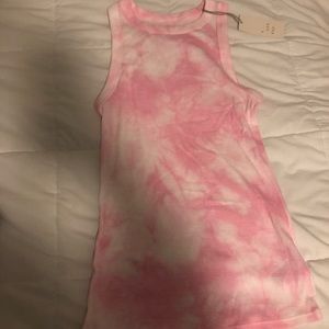 Pink Tie Dye Tank
